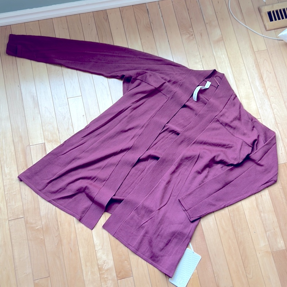 Blissful Zen Sweater Cardigan NWT